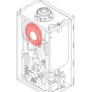 7661745 - BAXI - 600 Range - 624 - Front Insulation Assembly
